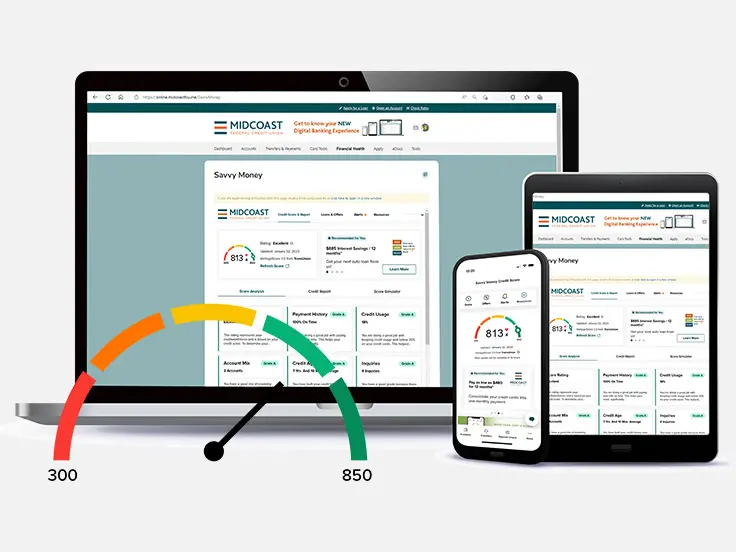 SavvyMoney Credit Monitoring and managment