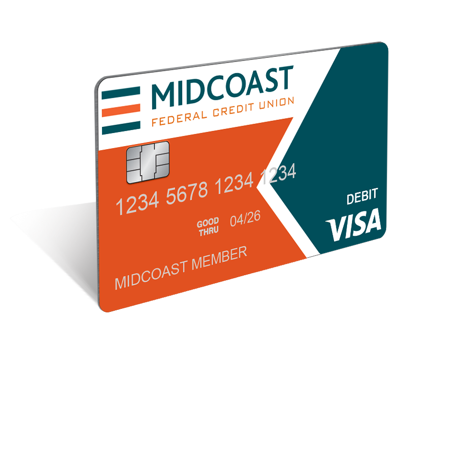 Midcoast Visa Debit Card