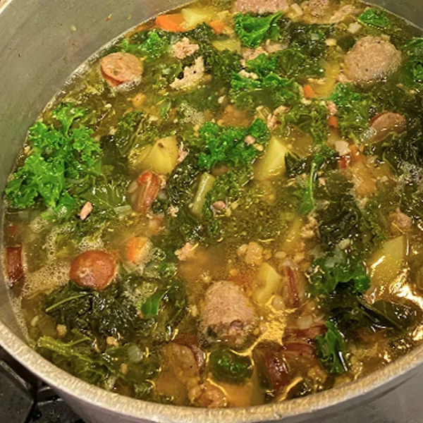 Recipe Sausage Kale soup