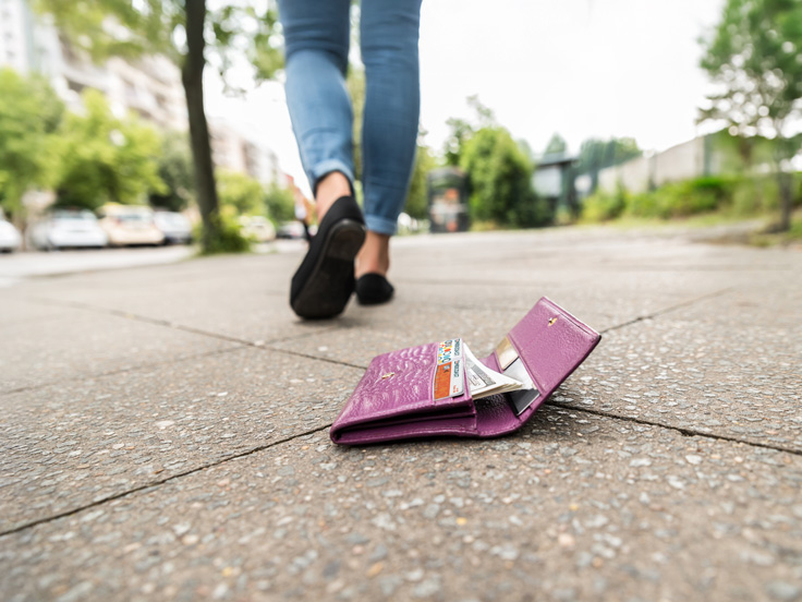 Lost wallet duo cards