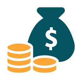 Savings calculator icon