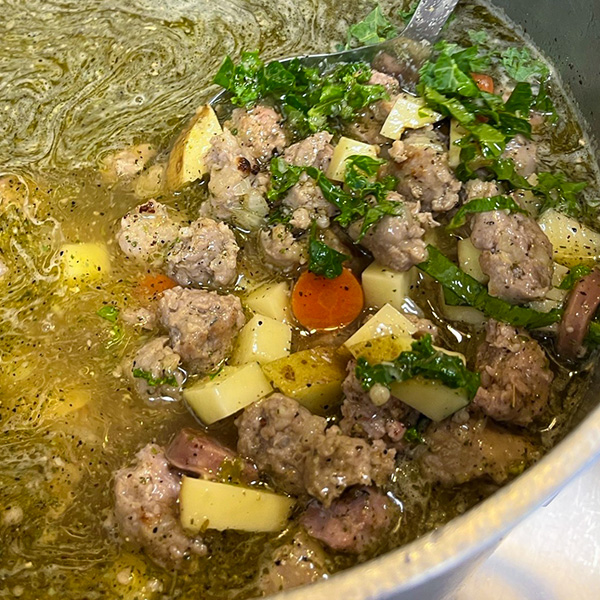 Sausage Kale Soup