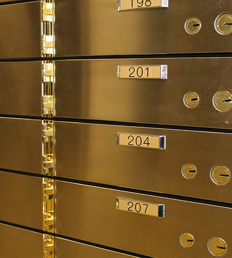 Safe Deposit Boxes